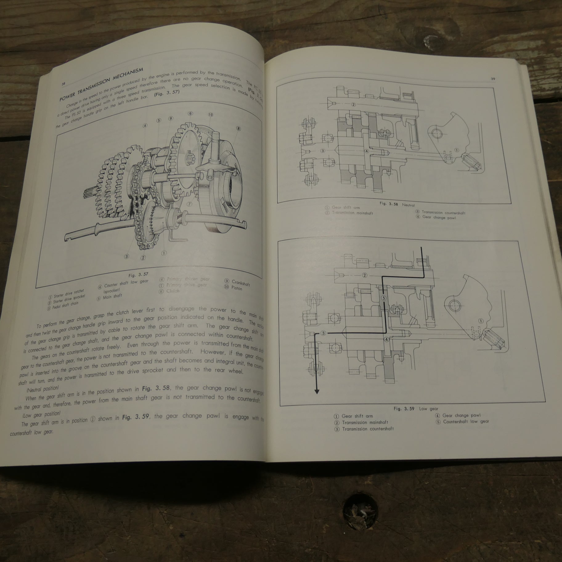 Honda PC50,PS50 Original/Genuine Shop Manual, RARE.