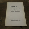 Honda ,C65 S65 Shop Manual, Genuine Honda.