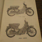 Honda 50-55  Original  Parts List, Used.