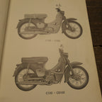 Honda 50-55  Original  Parts List, Used.