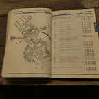 Honda 50-55  Original  Parts List, Used.