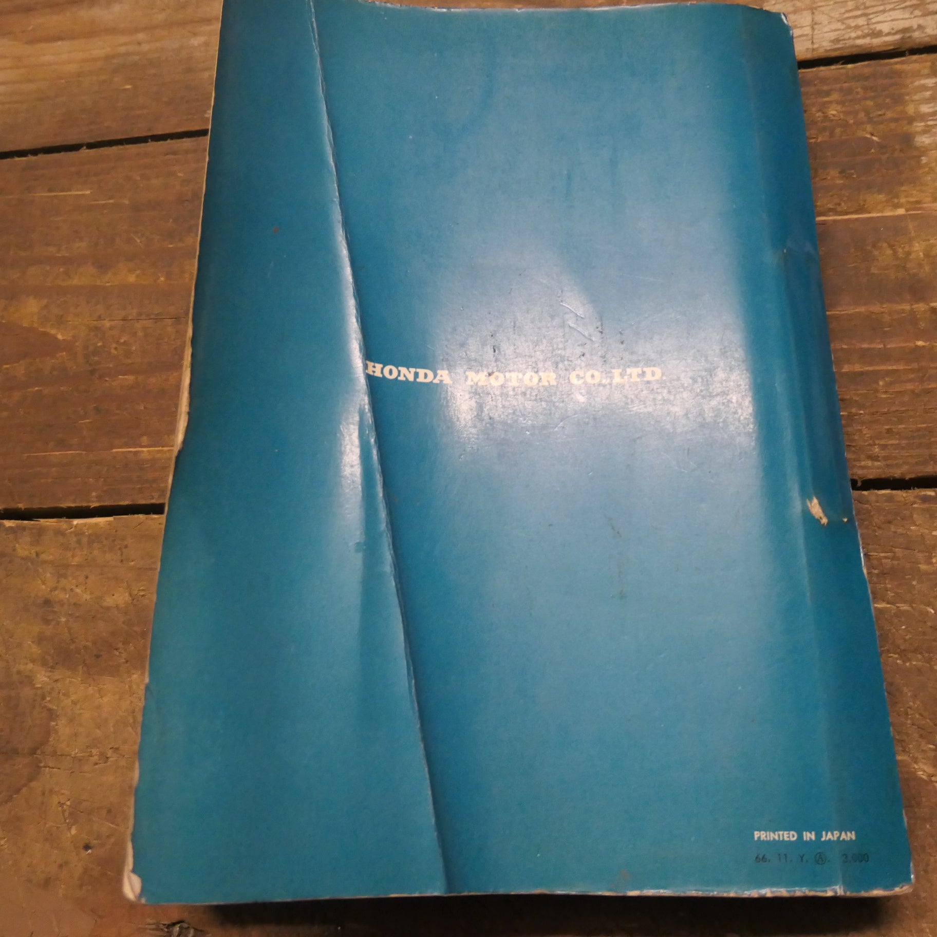 Honda 50-55  Original  Parts List, Used.