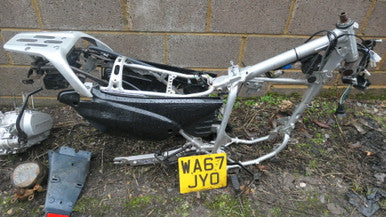 Hartford  VR 125cc  Motorcycle  Project/Parts, with registration, 2018.