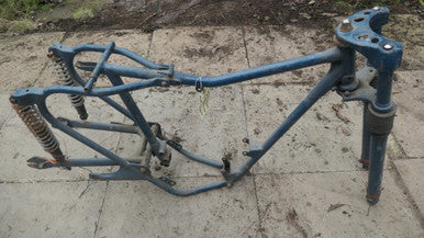 ,Francis Barnett Frame,1958 Falcon for Restoration Solid Frame No ZN 86224