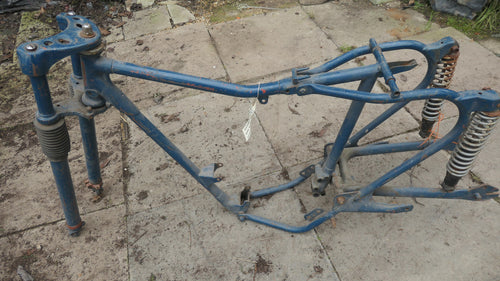 ,Francis Barnett Frame,1958 Falcon for Restoration Solid Frame No ZN 86224
