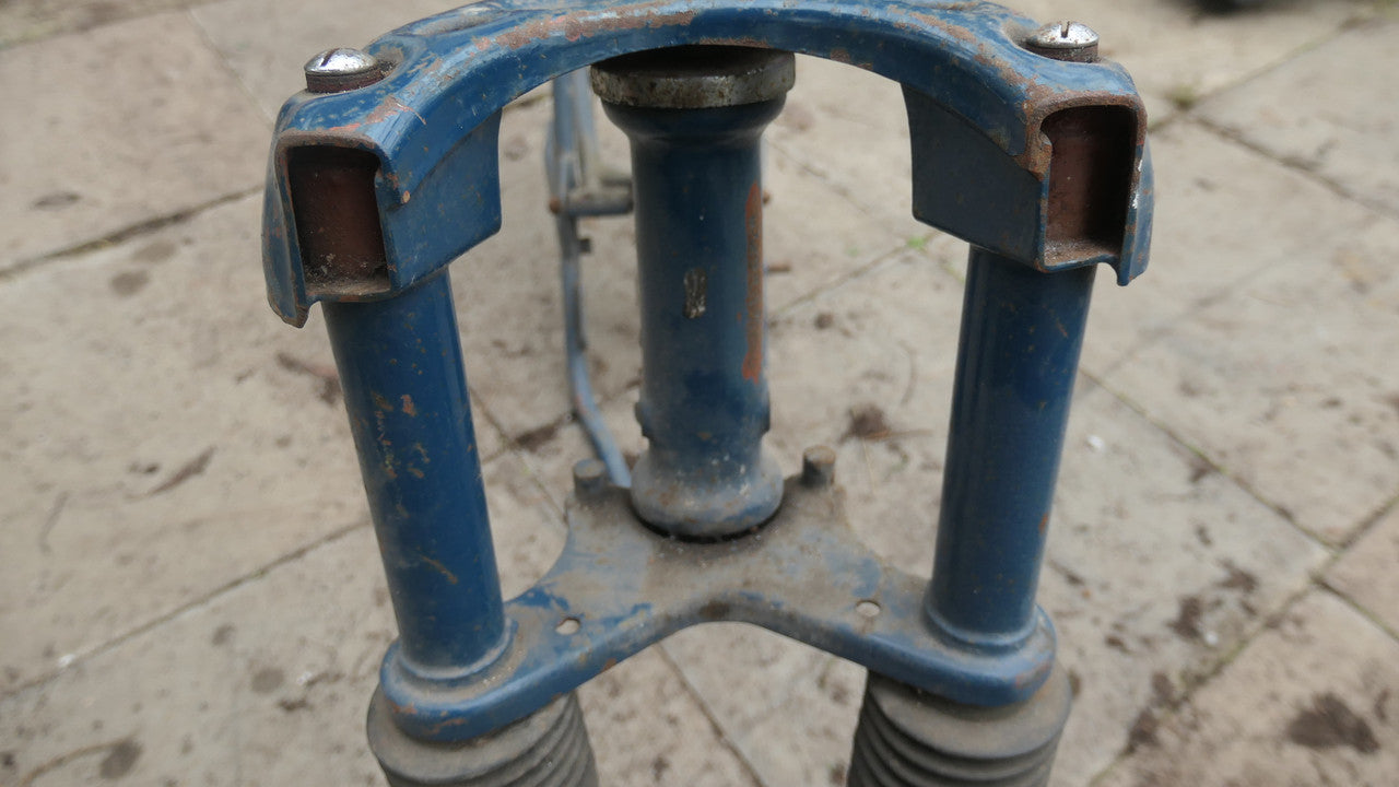 ,Francis Barnett Frame,1958 Falcon for Restoration Solid Frame No ZN 86224
