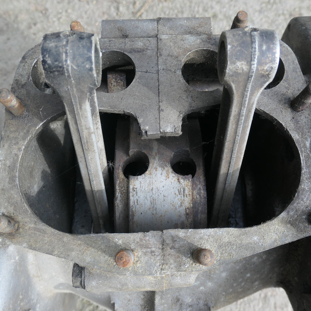 Triumph TRW 500 ,Engine Bottom Half, with crankshaft 1952