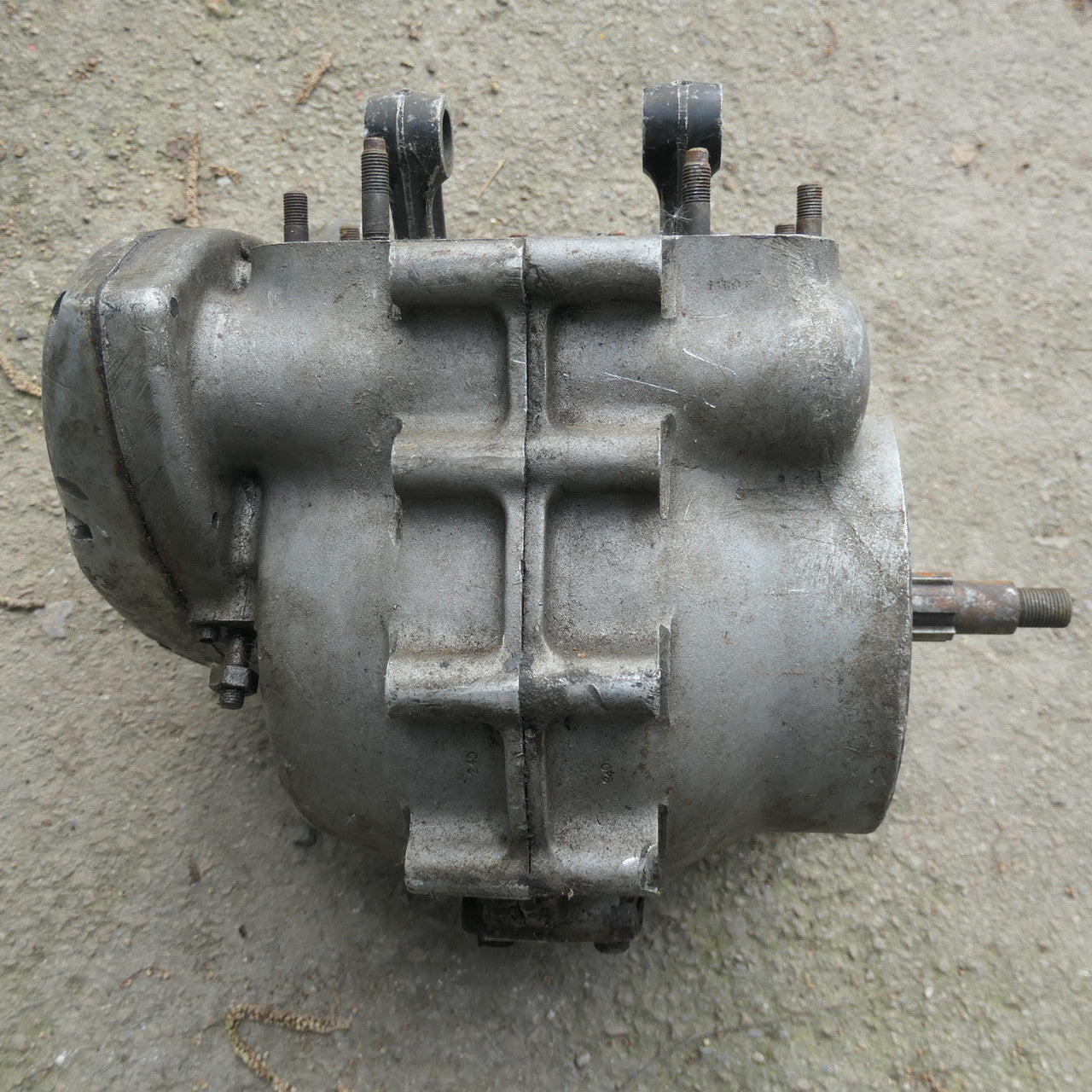 Triumph TRW 500 ,Engine Bottom Half, with crankshaft 1952