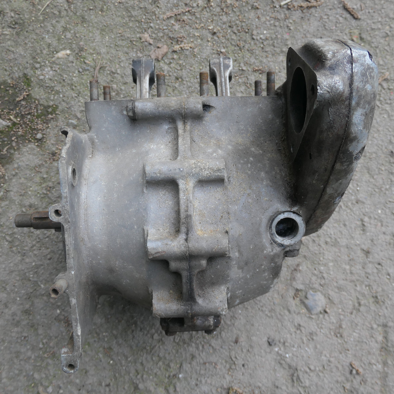 Triumph TRW 500 ,Engine Bottom Half, with crankshaft 1952
