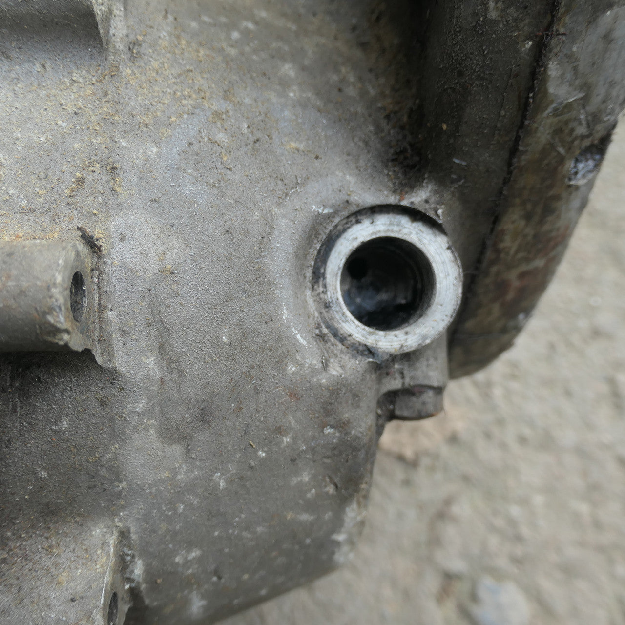 Triumph TRW 500 ,Engine Bottom Half, with crankshaft 1952