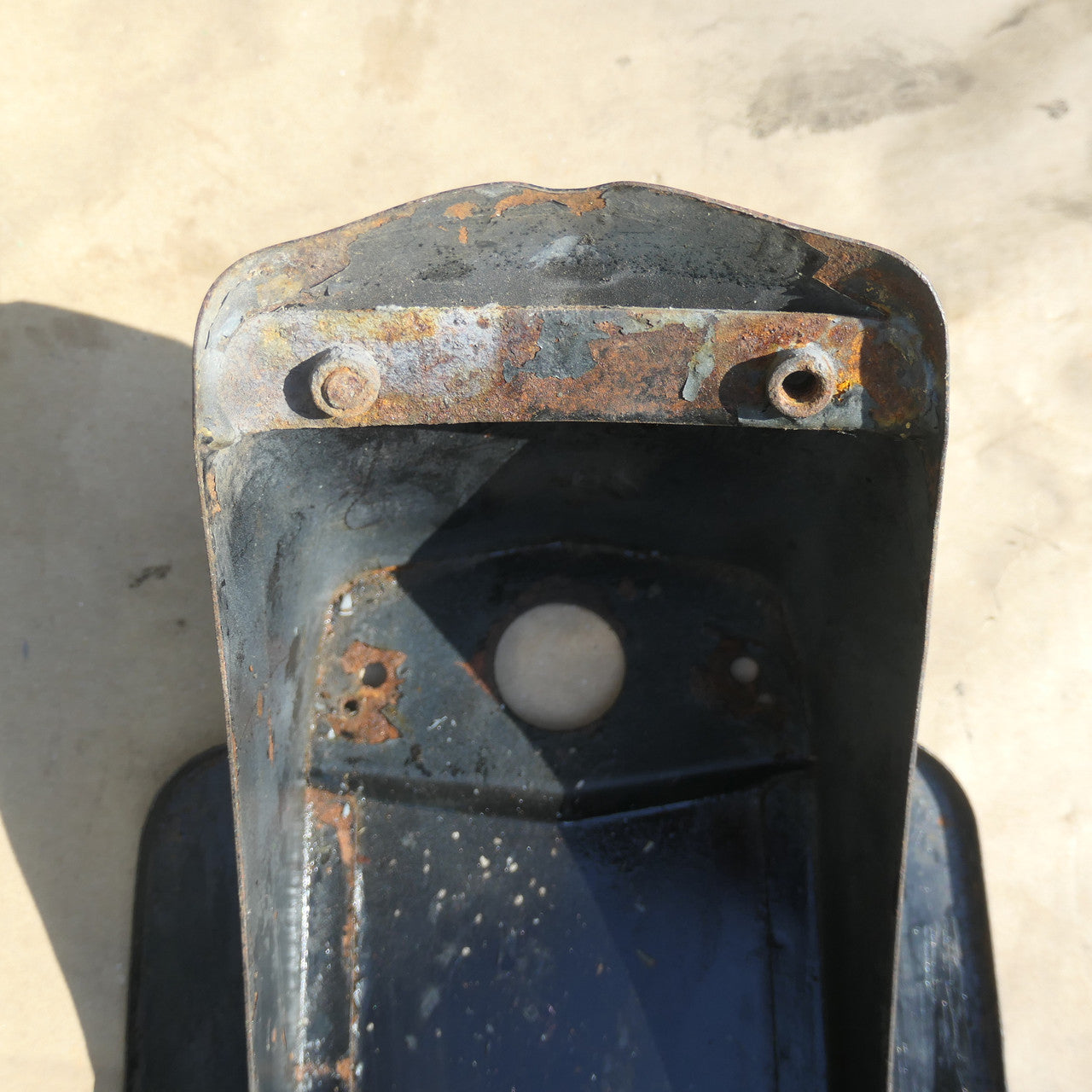 BSA C15 B40 Rear Light ,Number Plate Holder, Original Part