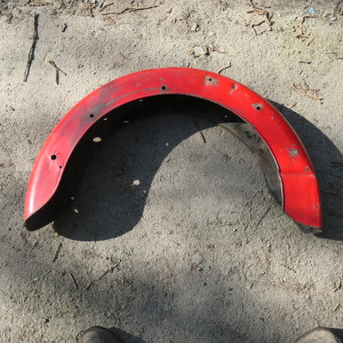 BSA C15 ,Rear Mudguard, Original Part for restoration Red
