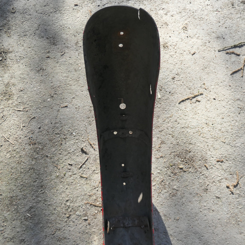 BSA C15 ,Rear Mudguard, Original Part for restoration Red