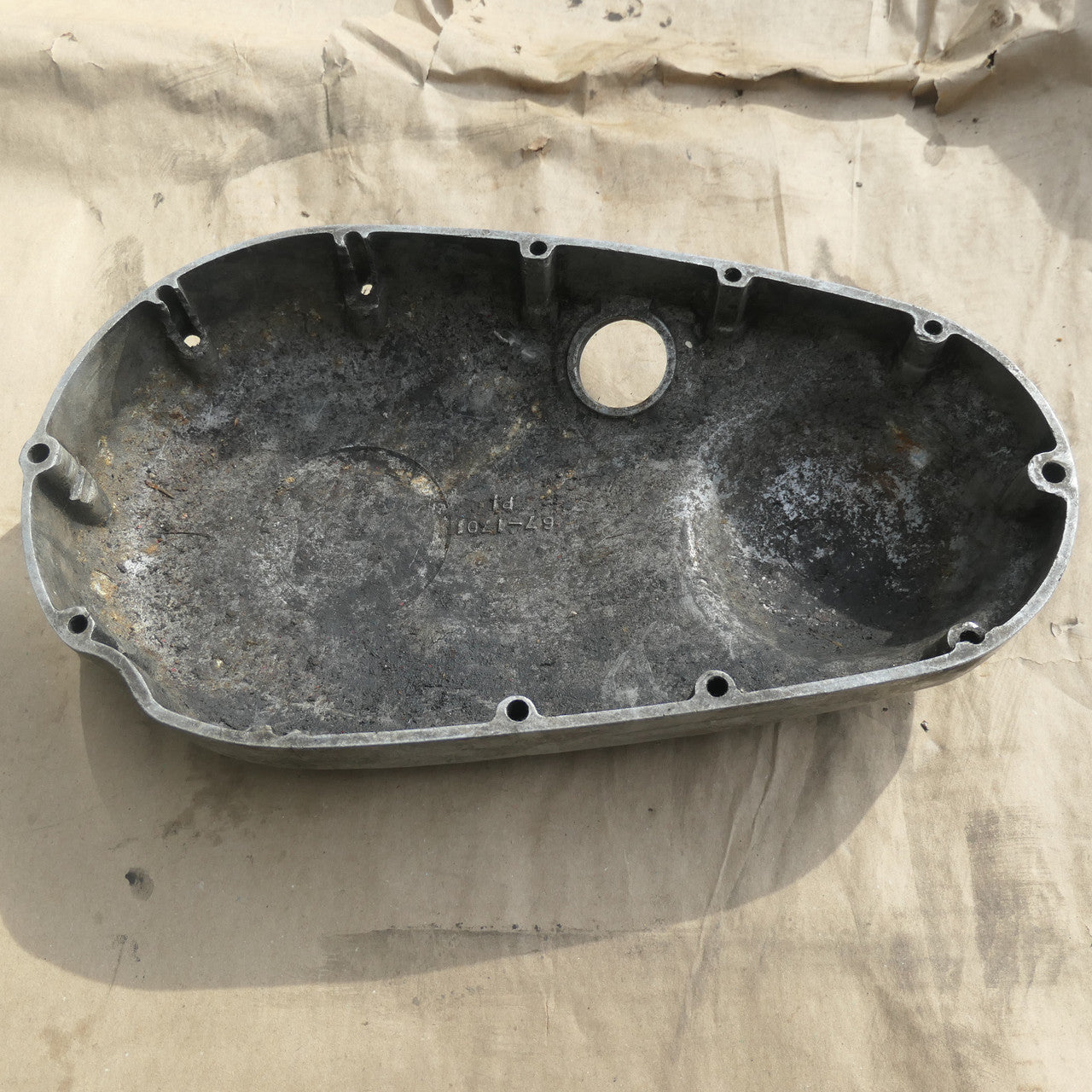 BSA A7 A10 ,Primary Outer Casing, Rigid Plunger models 67-1701