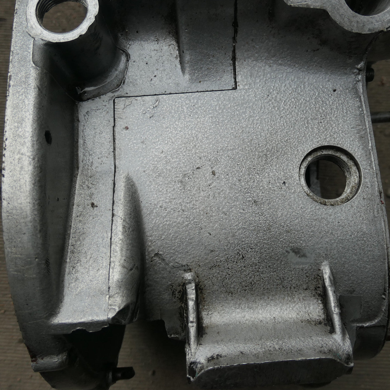 1960 Triumph ,3TA Crankcases, 350 Twin matching case numbers