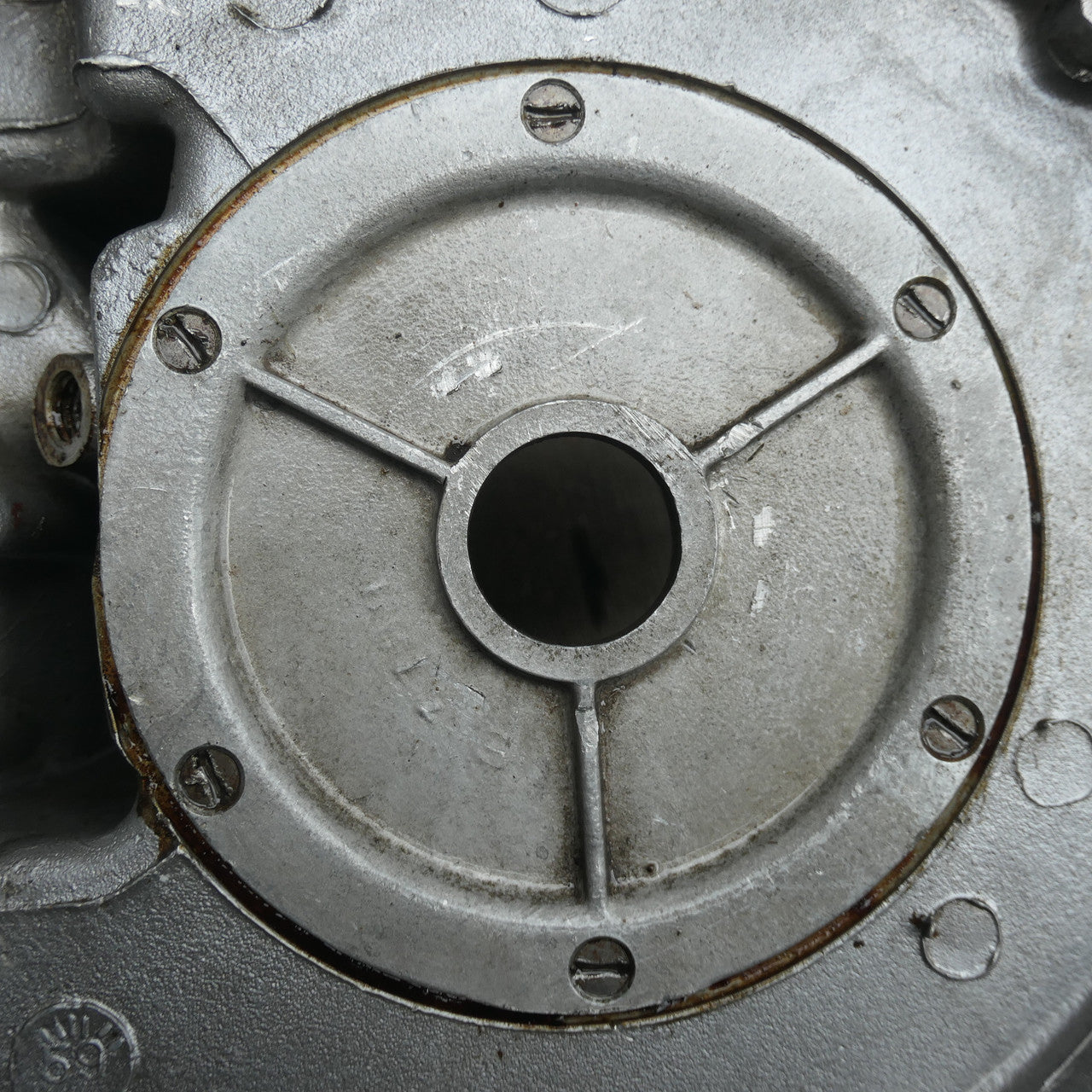 1960 Triumph ,3TA Crankcases, 350 Twin matching case numbers