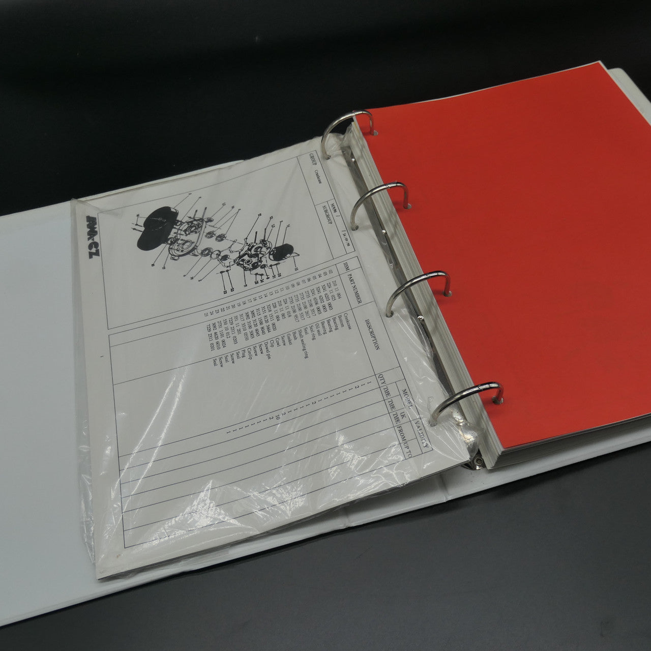 Genuine ,Jawa-CZ Parts Manuals, 350cc & 500cc NOS In English