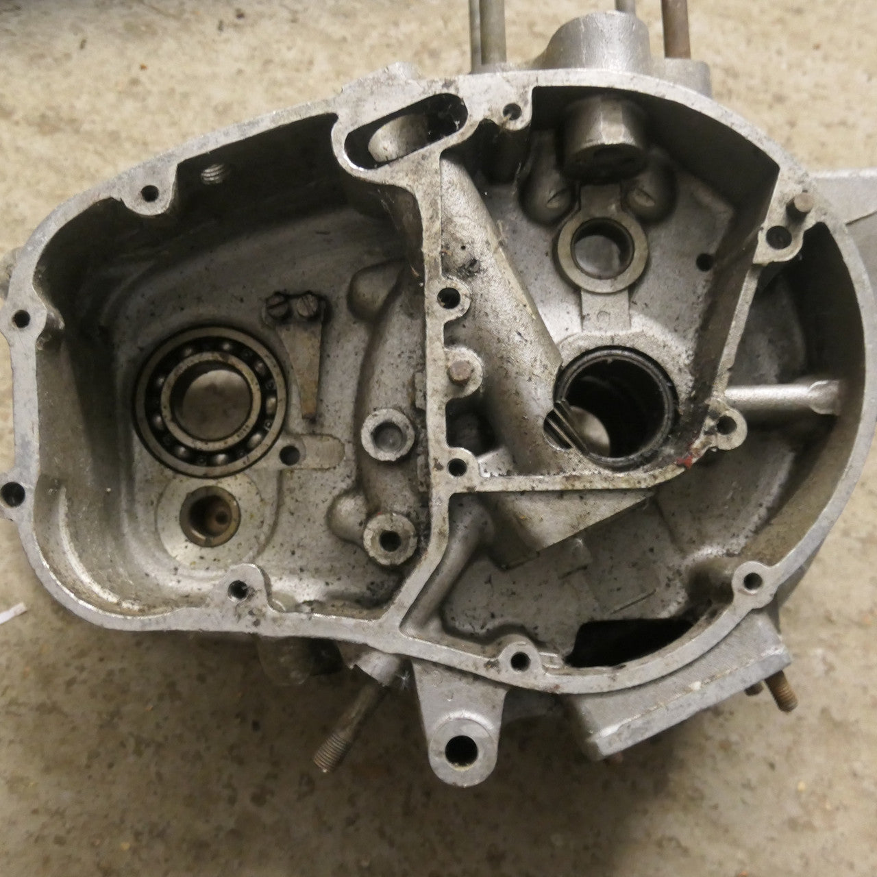 ,BSA C15 Crankcases, for restoration 1959