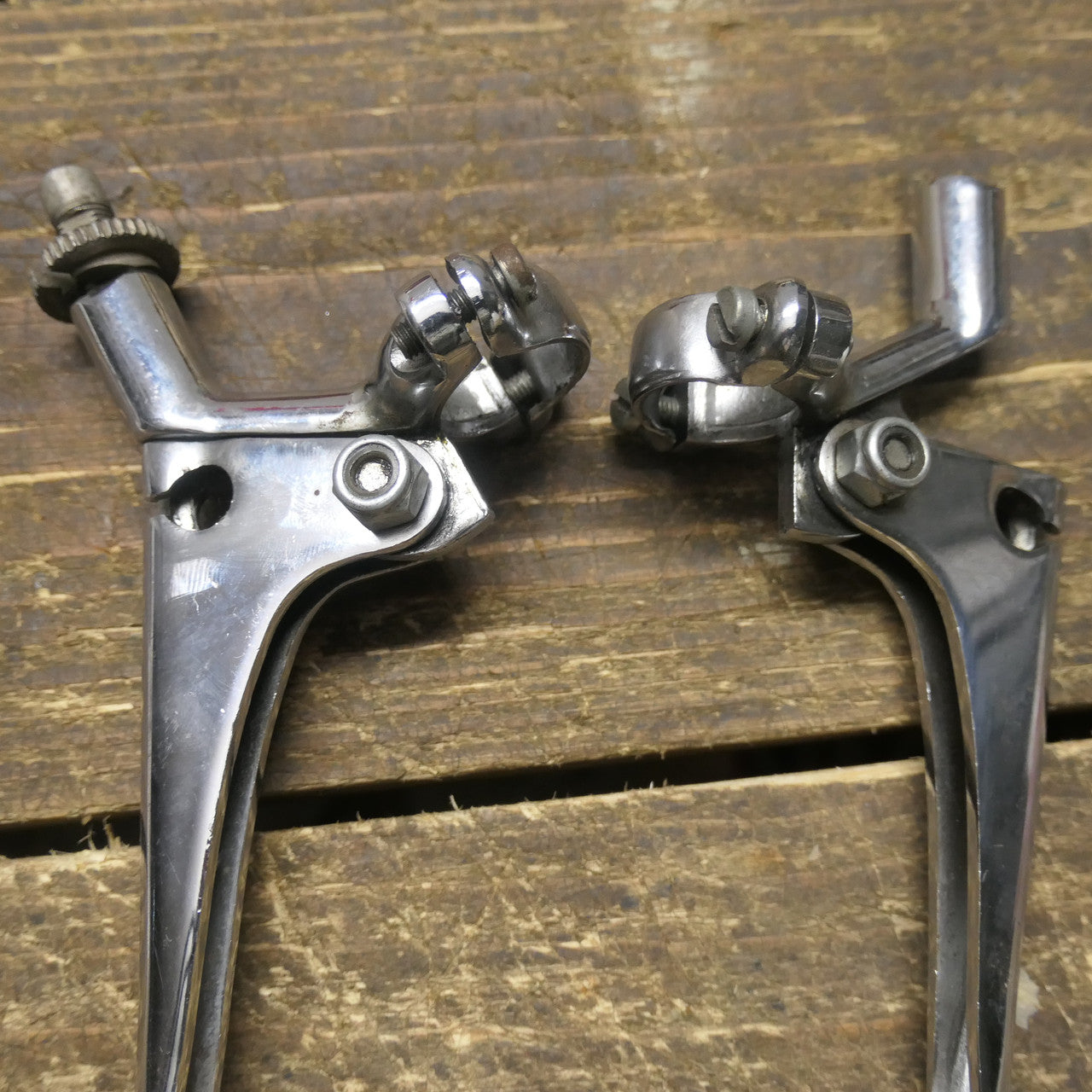 Chrome ,Brake and Clutch Levers, 1 inch diameter fit