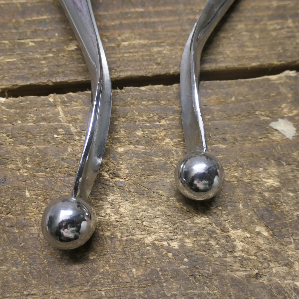 Chrome ,Brake and Clutch Levers, 1 inch diameter fit