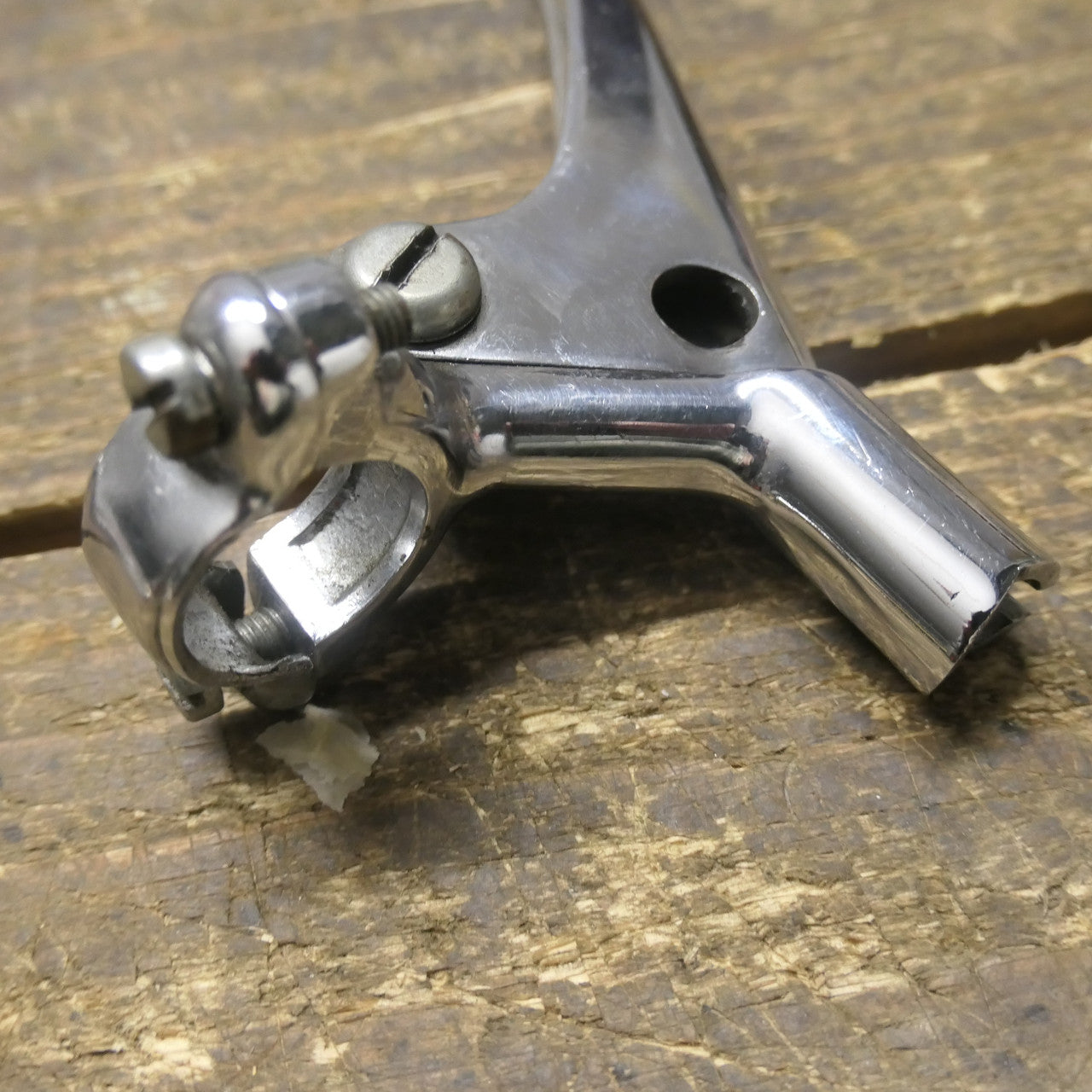 Chrome ,Brake and Clutch Levers, 1 inch diameter fit