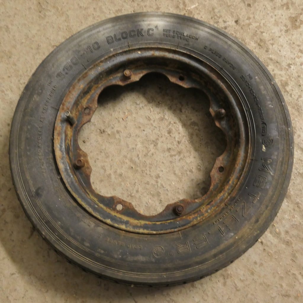 ,Lambretta Wheel, and Tyre For Restoration