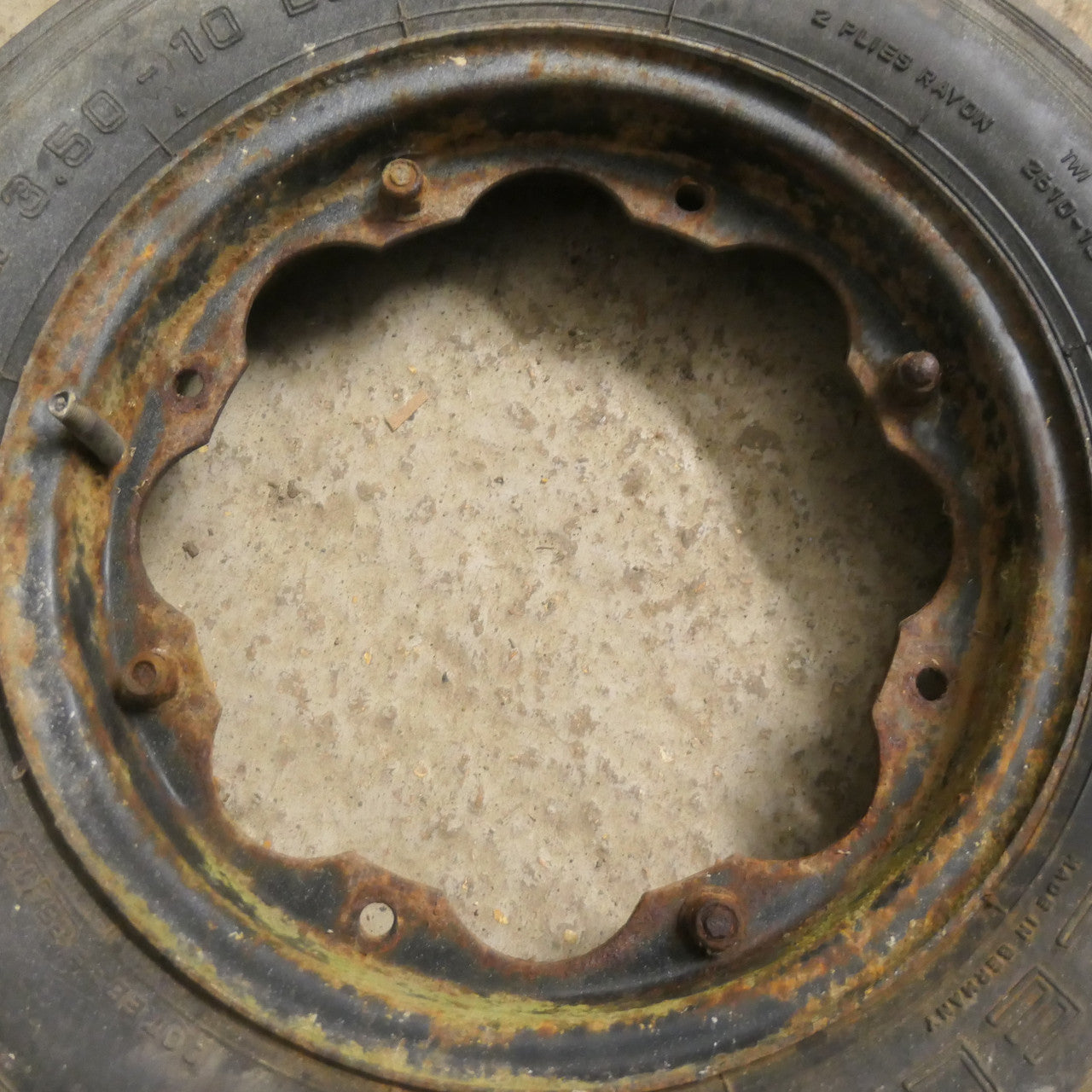 ,Lambretta Wheel, and Tyre For Restoration