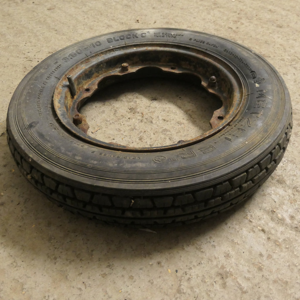 ,Lambretta Wheel, and Tyre For Restoration