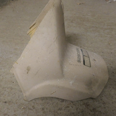 Honda Melody Inner Legshield Plastic Fairing Panel in Beige,  Geniune Used Part