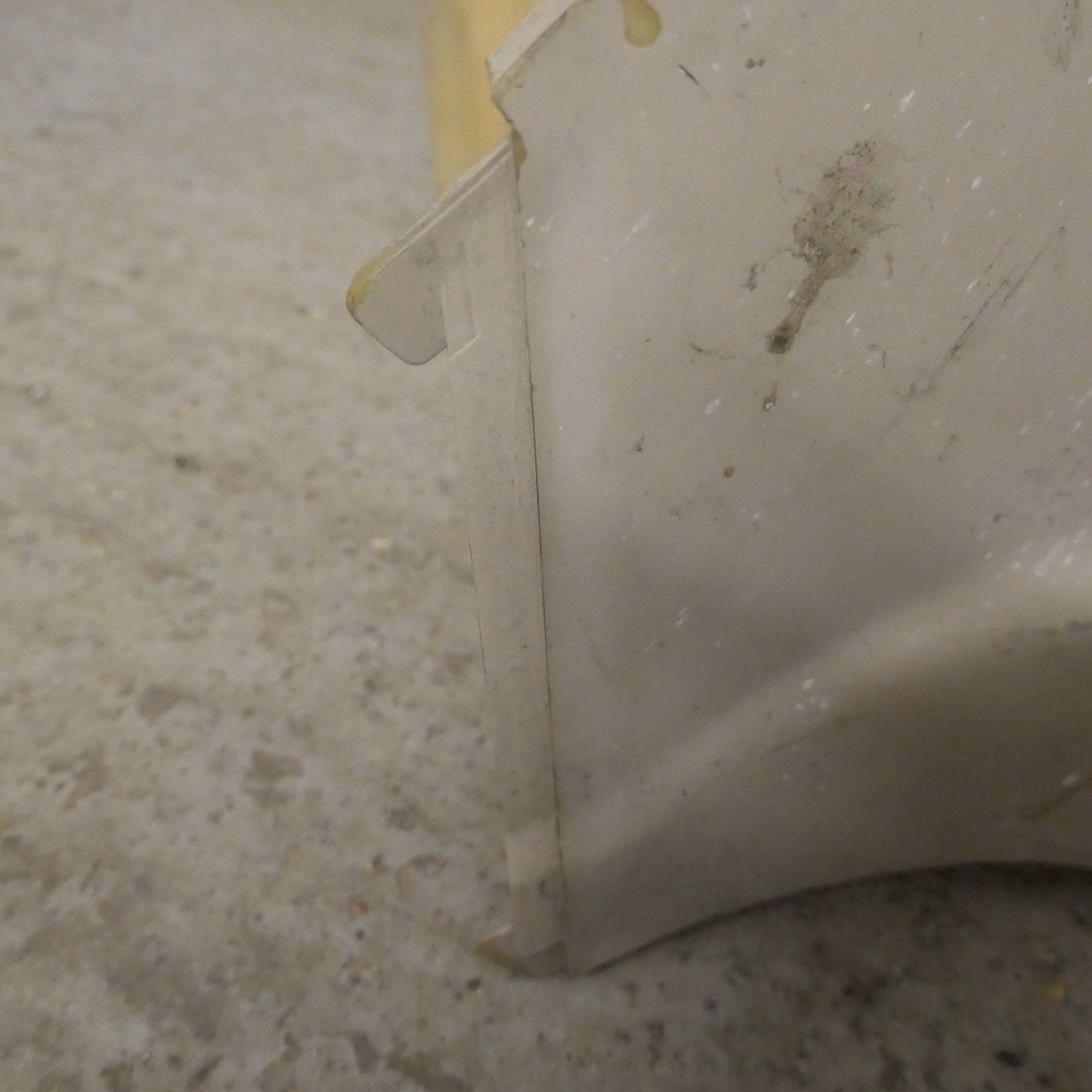 Honda Melody Inner, Legshield Plastic Fairing, Panel in Beige  Genuine Used Part