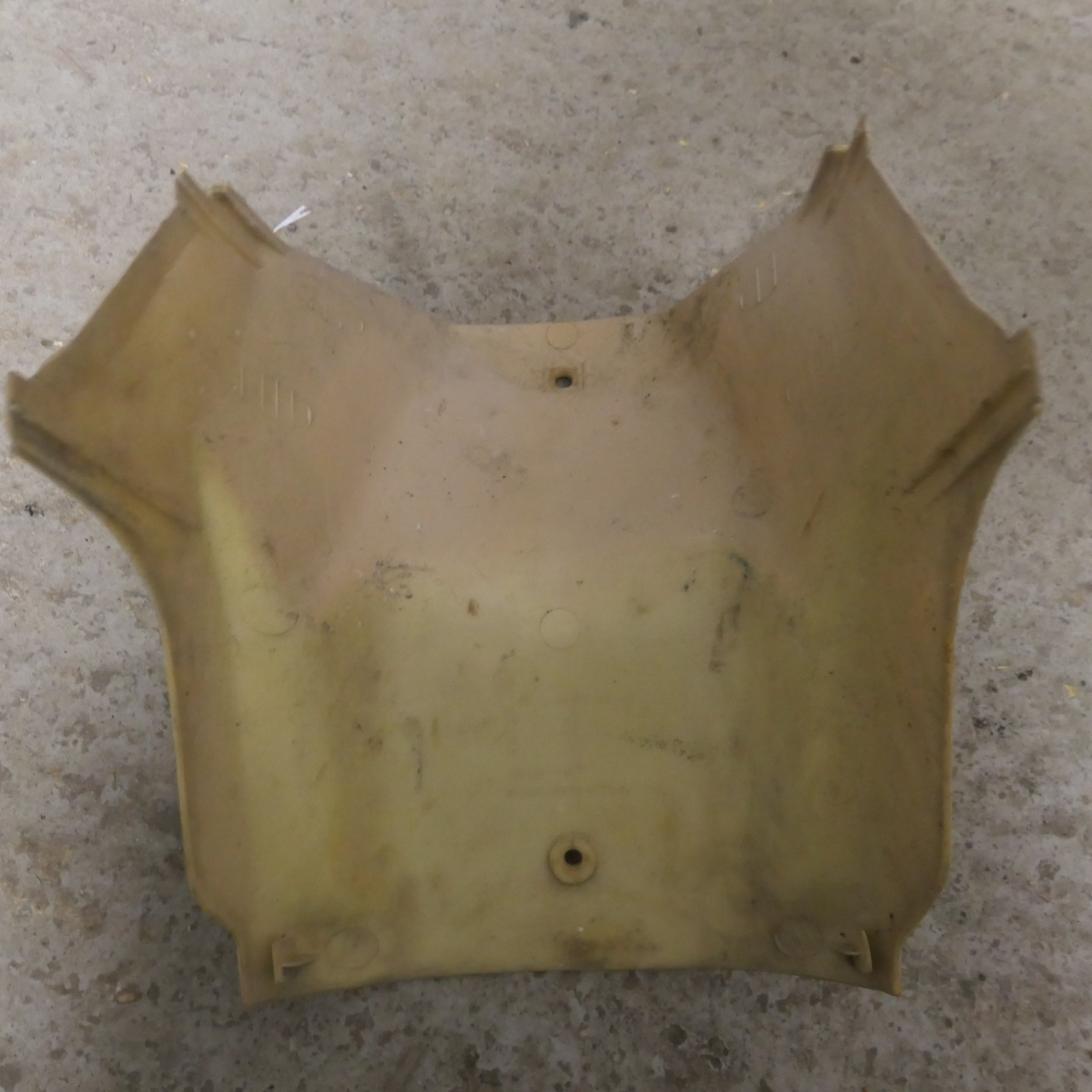 Honda Melody Inner, Legshield Plastic Fairing, Panel in Beige  Genuine Used Part