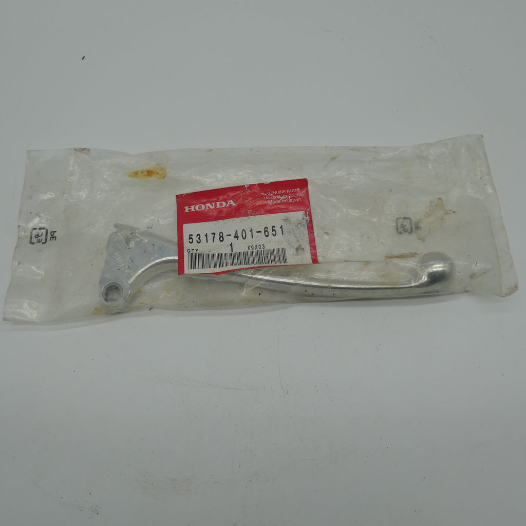 Honda CB72 CB77 ,Left Side Clutch Lever, Genuine NOS Honda Part Number 53178-401-651