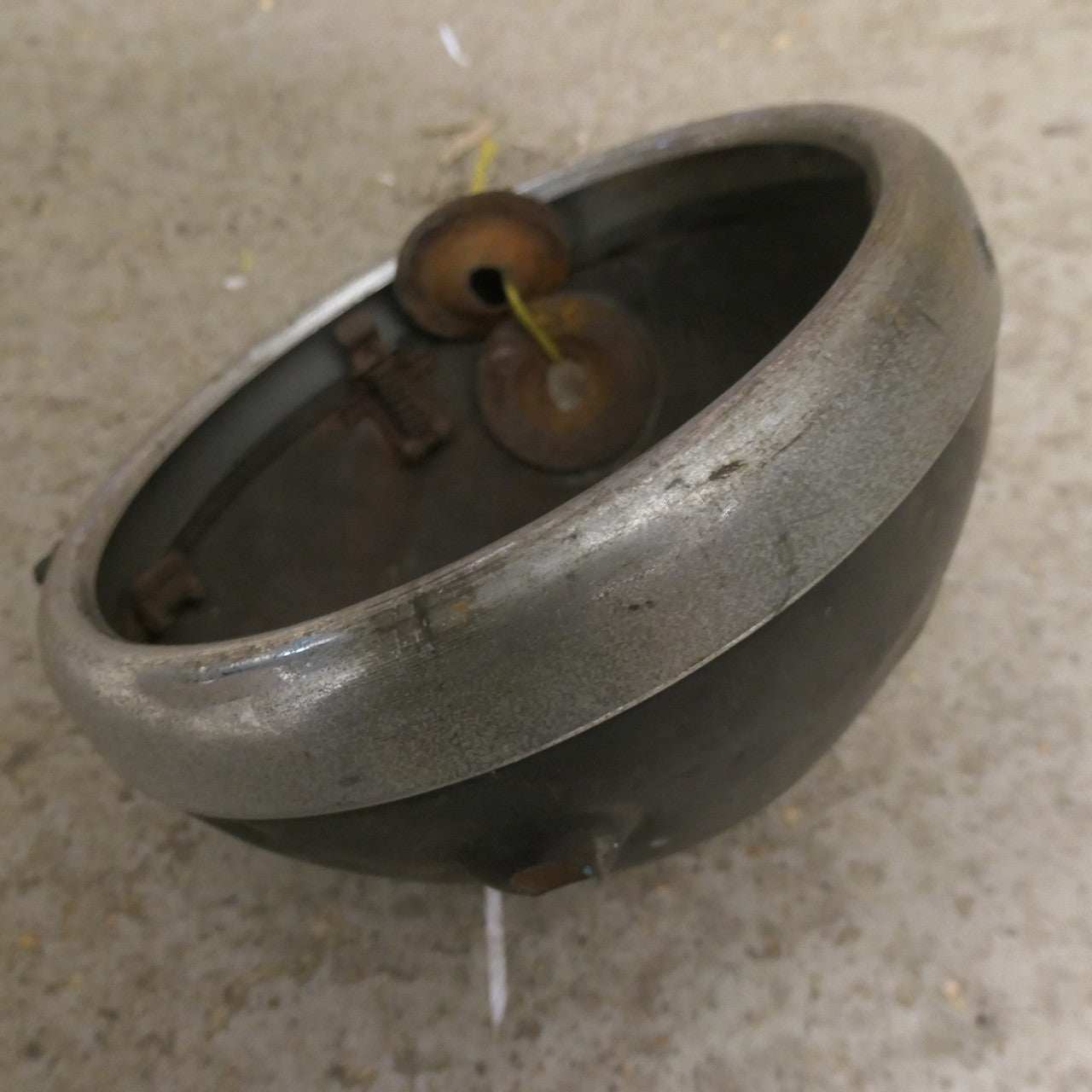 Vintage Classic Motorcycle ,Headlight, and Trim Outer Ring 8 Inch