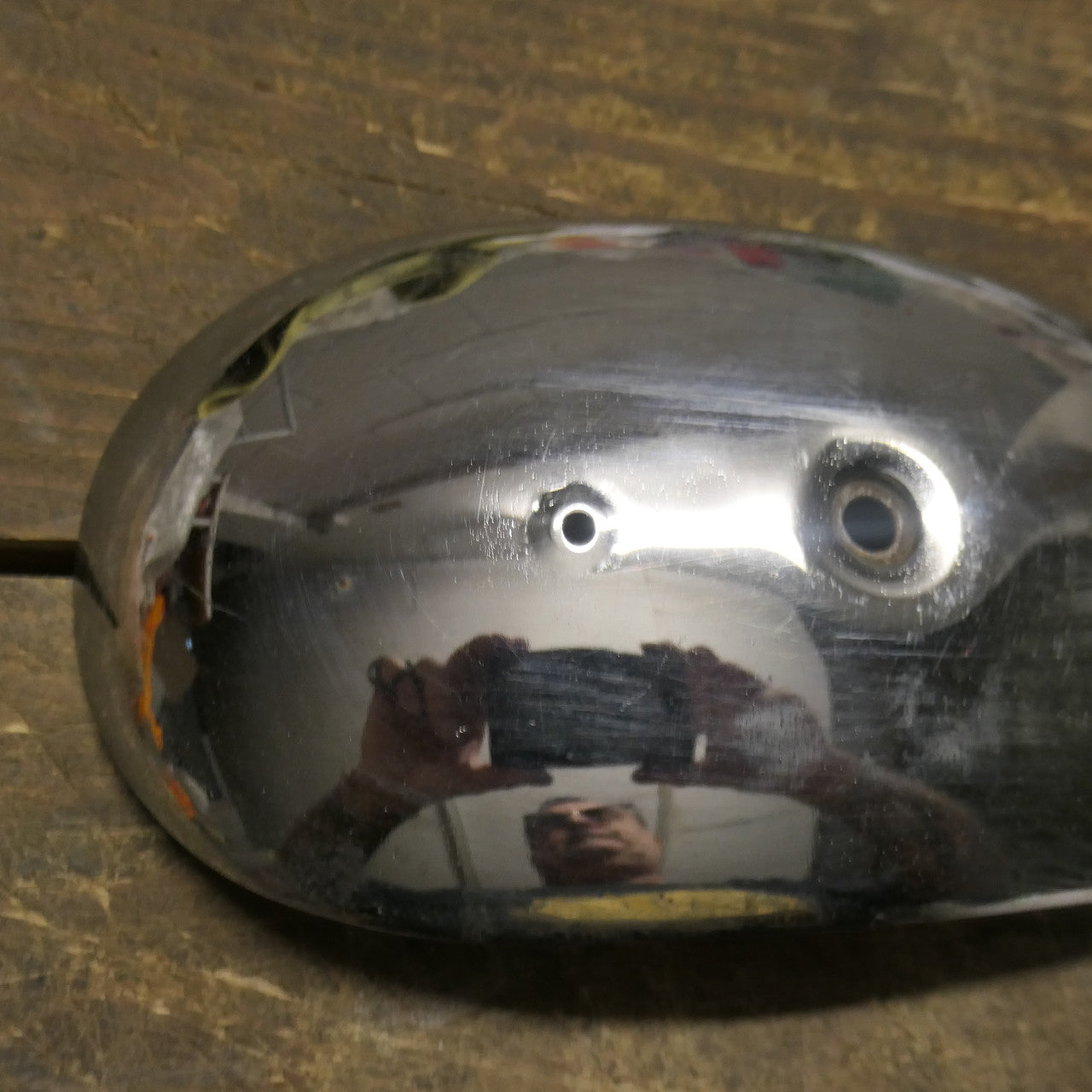 Royal Enfield Fuel ,Tank Side Panel, Left Side Used Part
