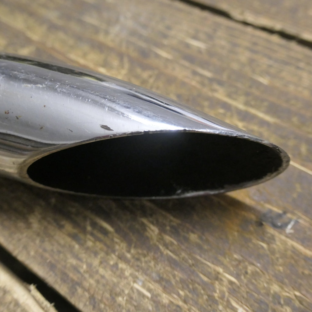 Exhaust ,End Tail Pipe Piece, Triumph BSA Bobber Custom Chopper