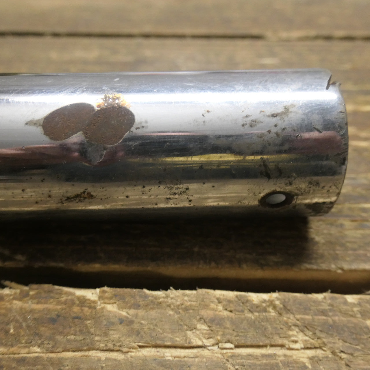 Exhaust ,End Tail Pipe Piece, Triumph BSA Bobber Custom Chopper