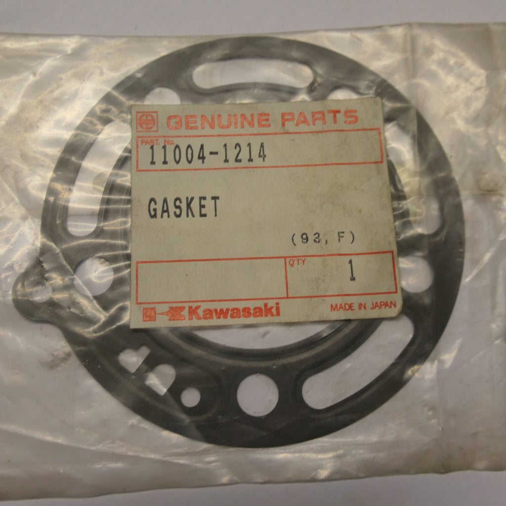 Kawasaki ,KX100 Head Gasket, 11004-1214 Genuine NOS