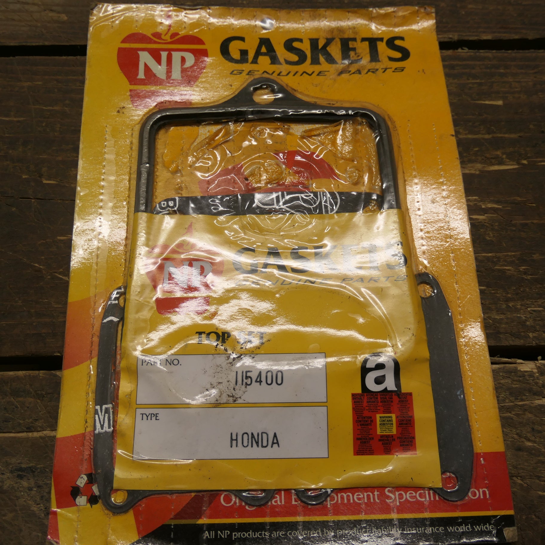 Honda MTX MBX ,Top end Gasket Set, Genuine NOS 115400