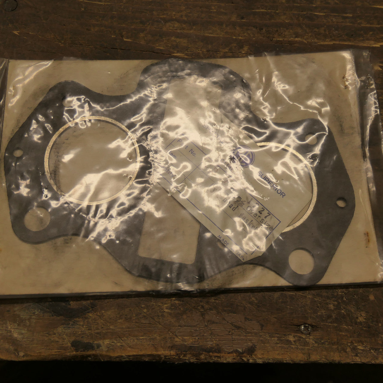 BSA A7 A10 Rigid Frame ,Gearbox Gasket Set,343BSA Genuine NOS
