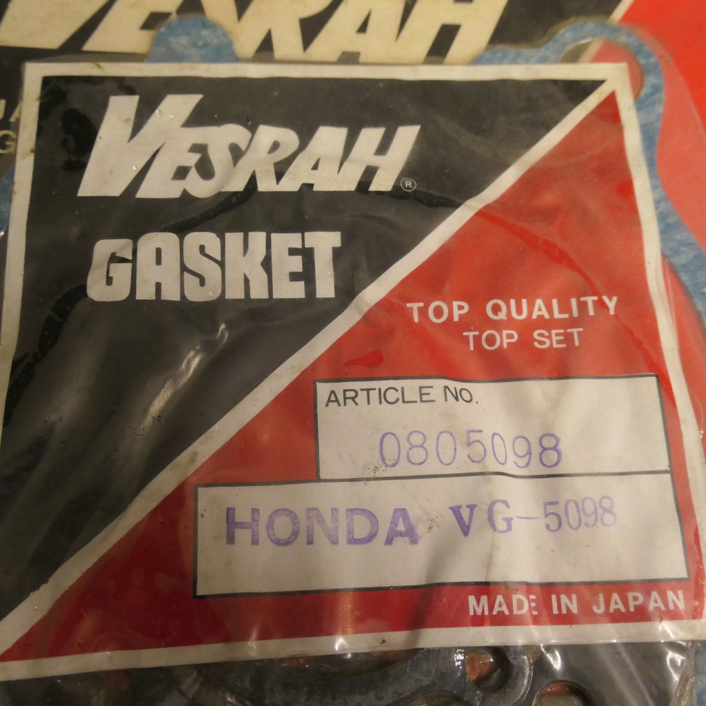 Honda CR250R 1987 ,Top End Gasket Set, Genuine NOS. VG-5098