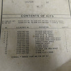 Honda CR250R 1987 ,Top End Gasket Set, Genuine NOS. VG-5098