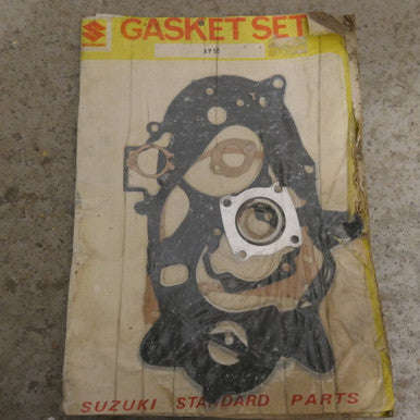 Suzuki ,AP50 Gasket Set, Genuine NOS 1969 to 78