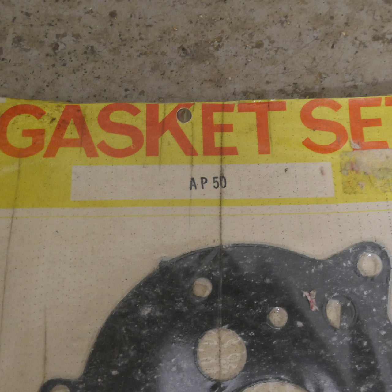 Suzuki ,AP50 Gasket Set, Genuine NOS 1969 to 78