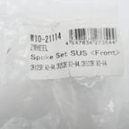 Honda CR125R CR250R 1992-1994 ,Stainless Front Wheel Spoke Set,