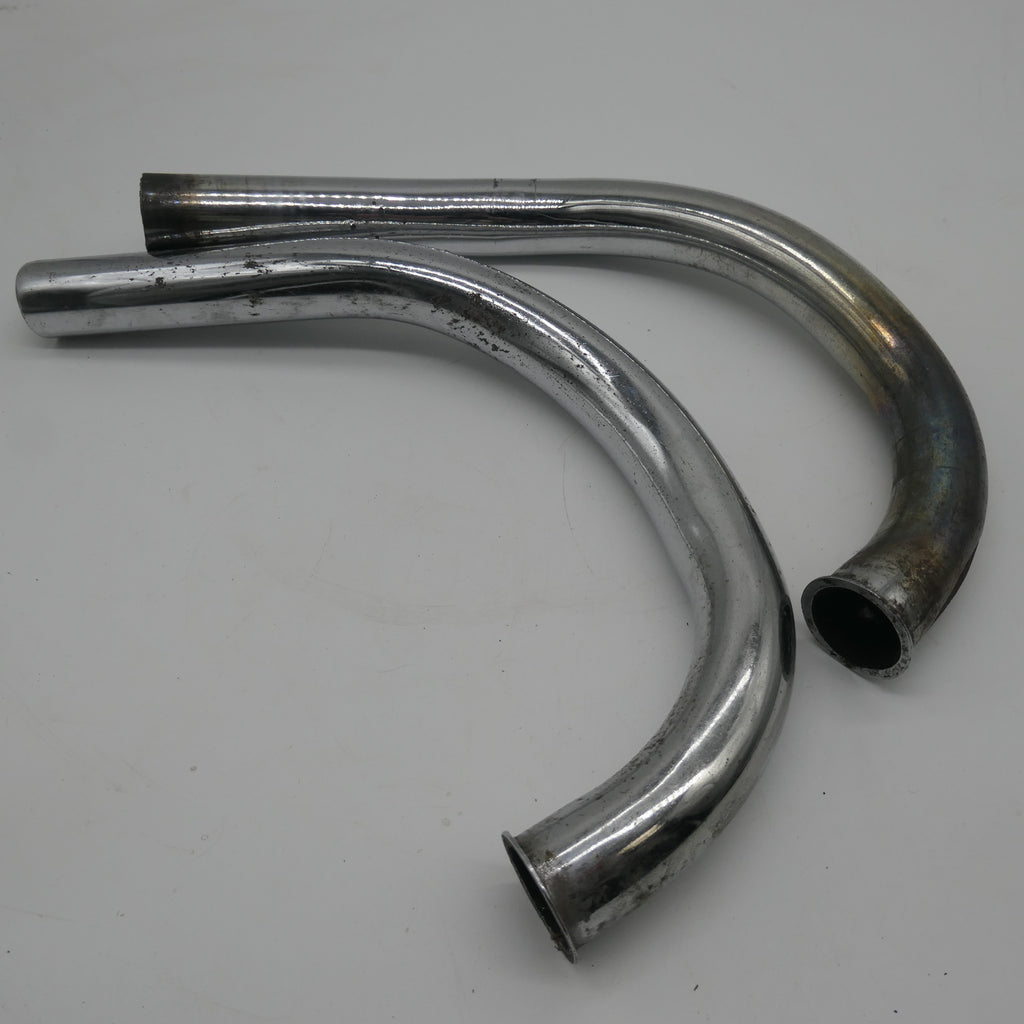 Honda CB92 (Early) ,Exhaust Down Pipes, Used Pair.