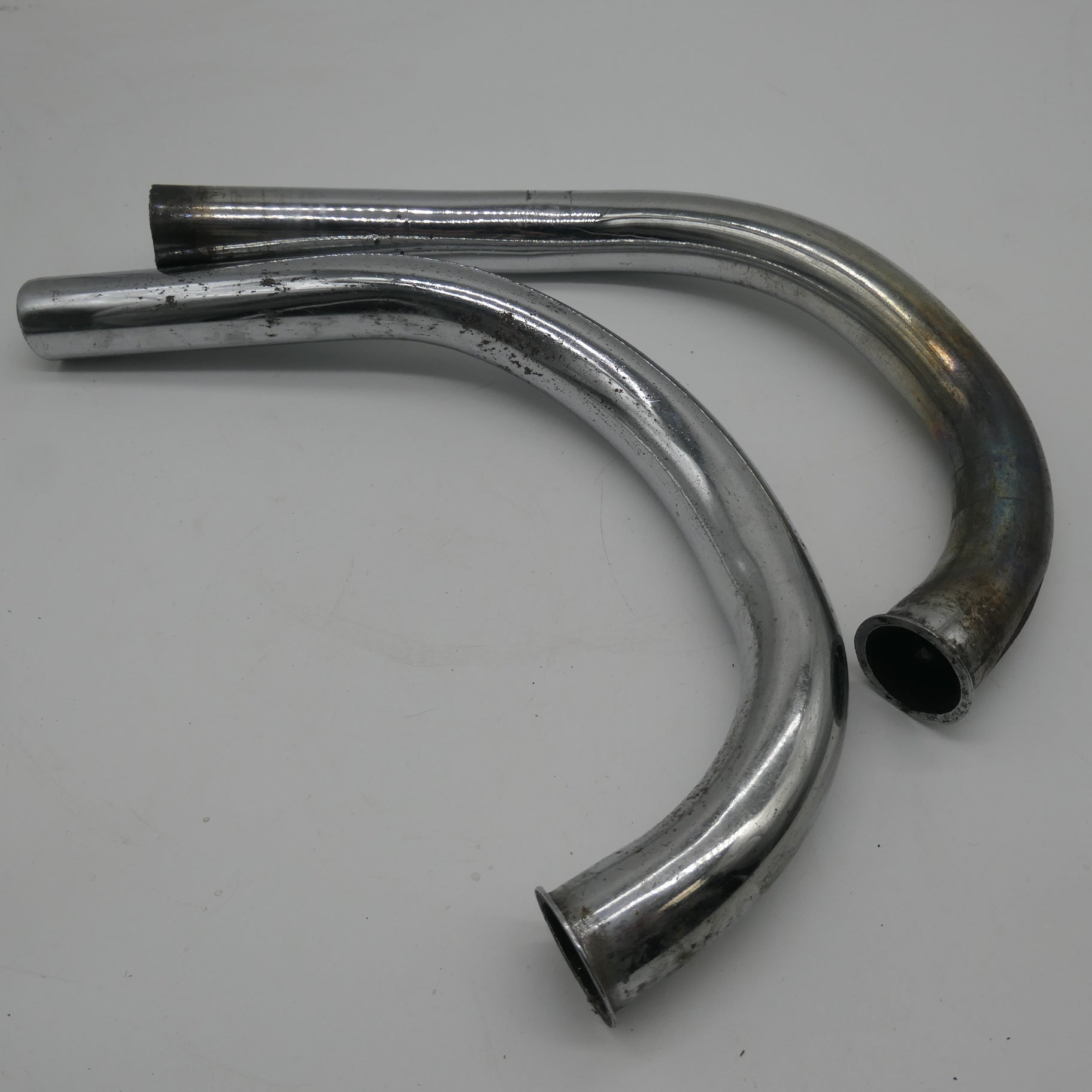 Honda CB92 (Early) ,Exhaust Down Pipes, Used Pair.