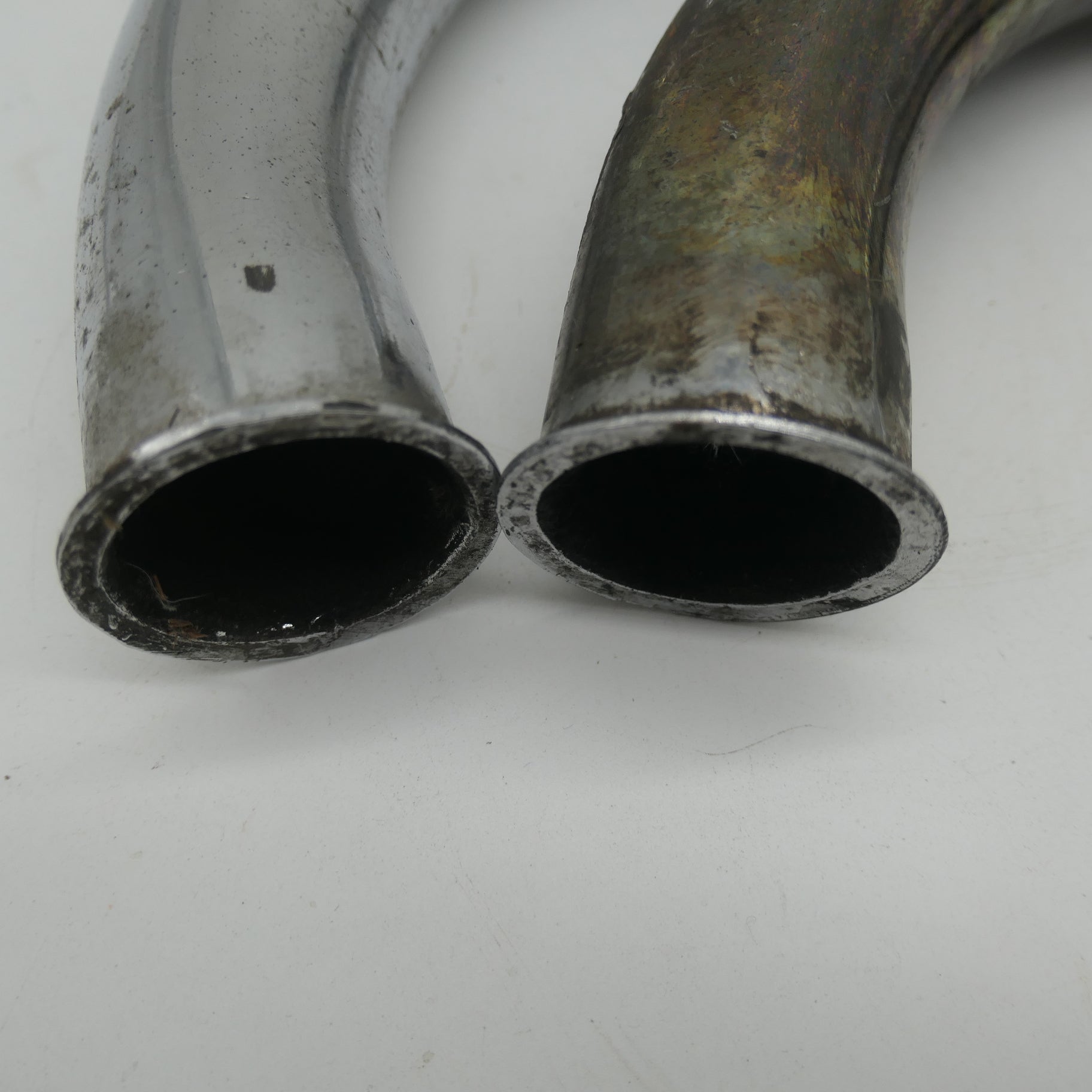 Honda CB92 (Early) ,Exhaust Down Pipes, Used Pair.