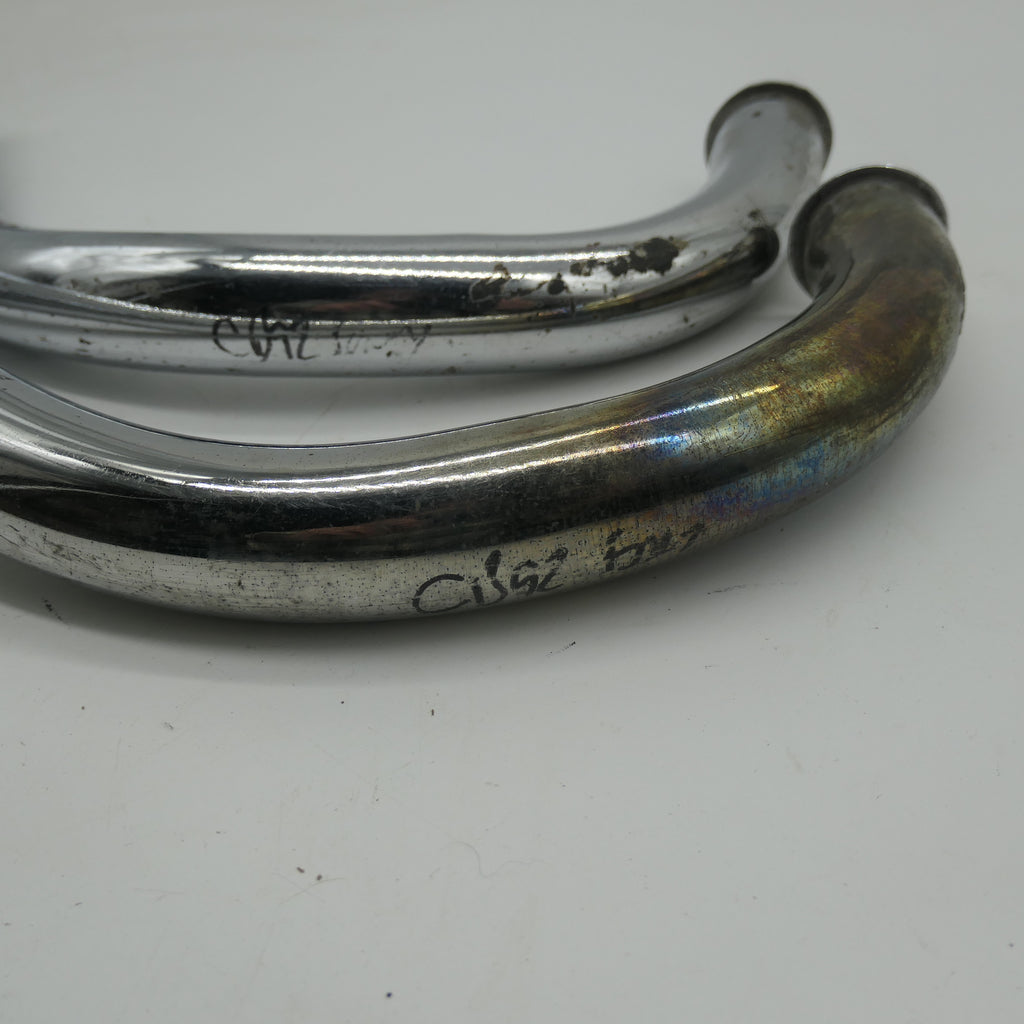 Honda CB92 (Early) ,Exhaust Down Pipes, Used Pair.