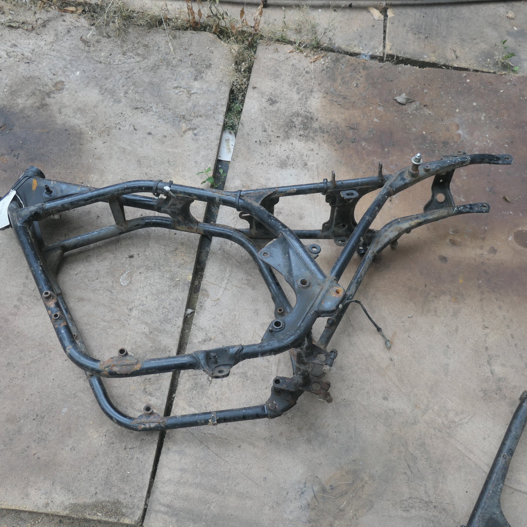 Honda CB750 4 ,Frame and Swing Arm, with Centre Stand with V5 Registration Documents
