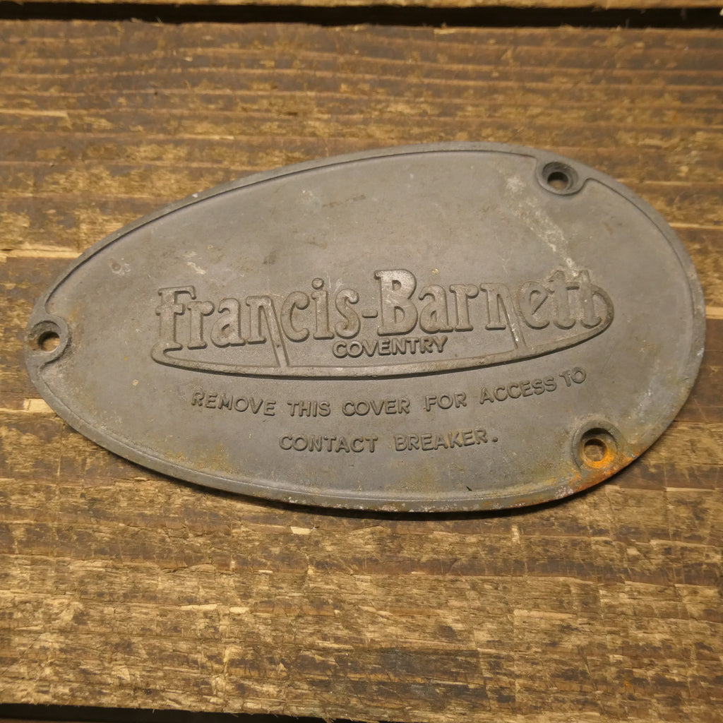 Francis Barnett Right Side Points ,Contact Breaker Cover, Villiers Engine